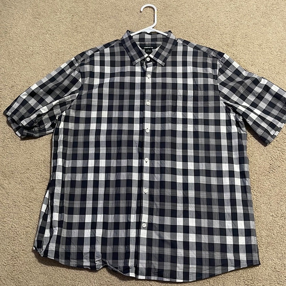Claiborne Short Sleeve Button Down